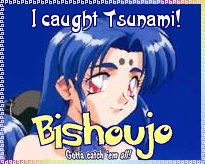 I caught Tsunami (from Tenchi Muyo)