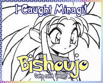 I caught Minagi (from Tenchi Muyo)