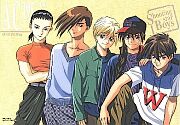 Gundam Wing: (most of) the pilots
