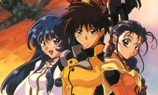Martian Successor Nadesico: Yurika, Akito, and Megumi
